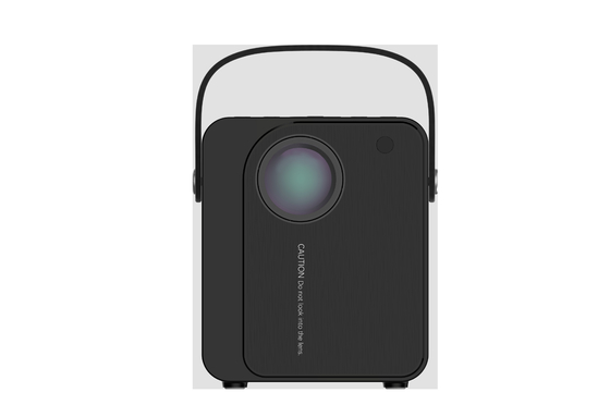 Android 9,0 OS Slimme Draagbare Projector 3m Witte Zwarte Rode Roze Blauwe Kleurenoptie