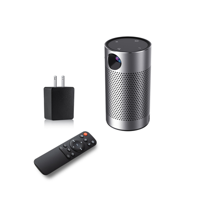854*480 Metaalhd DLP de Projector4400mah Batterij van Mini Wifi Smart Pico Projector