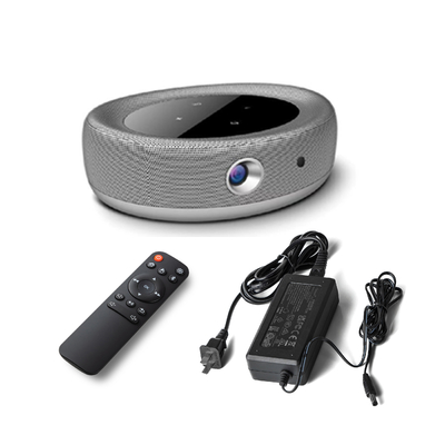 4K HDMI DLP Pico Projector, 350 ANSI Lumen Android 8,1 Projector