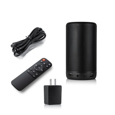 Metaal Slim Pico Projector Fidelity Speaker Android 8,1 voor het Kamperen