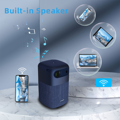De openlucht/Binnen Navulbare Minidlp-Projector Slim Android 9,0 bouwde 9000mah-Batterij in