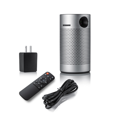 HD Draagbare 4K Steun 3m van Mini Battery Powered Projector For Android DLP