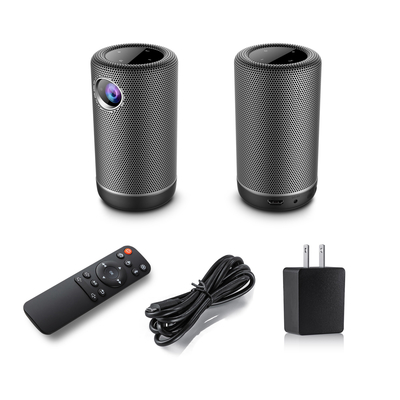 De Zakprojector op batterijen van Pico DLP met WiFi Bluetooth 150 ANSI Lumen