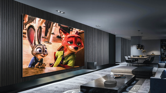 Slim Android 9,0 DLP-LEIDENE Projector 4K die Home Theater-Projector decoderen